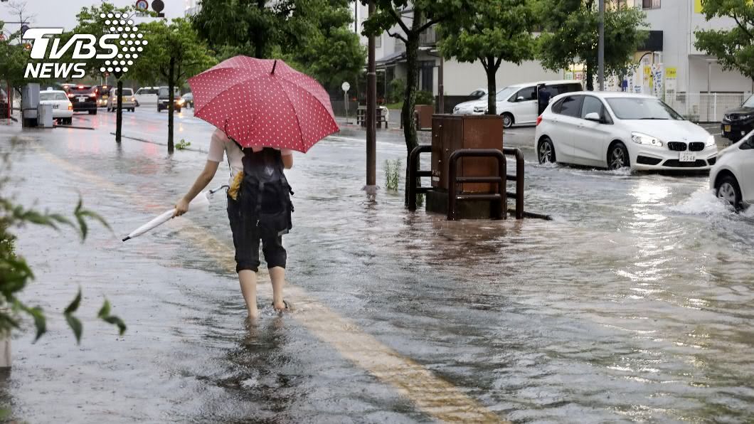 九州暴雨鋒面北移 日警告:全日都會有豪雨