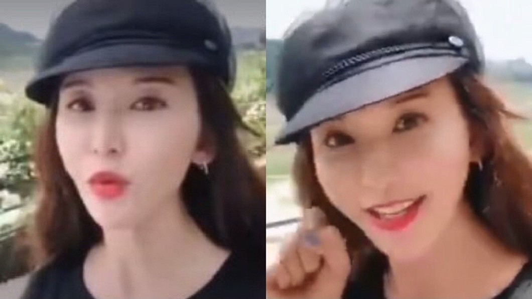 林志玲為潮牌錄影片被質疑整型。(圖/翻攝自STAYREAL微博)