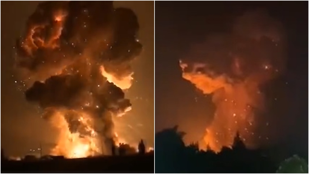 四川鞭炮廠連環爆炸「蘑菇雲」衝天 女童嚇壞:媽媽快跑