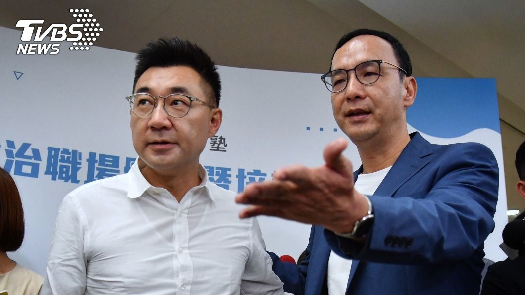 結盟爭黨魁流言四起　朱立倫江啟臣同台駁斥