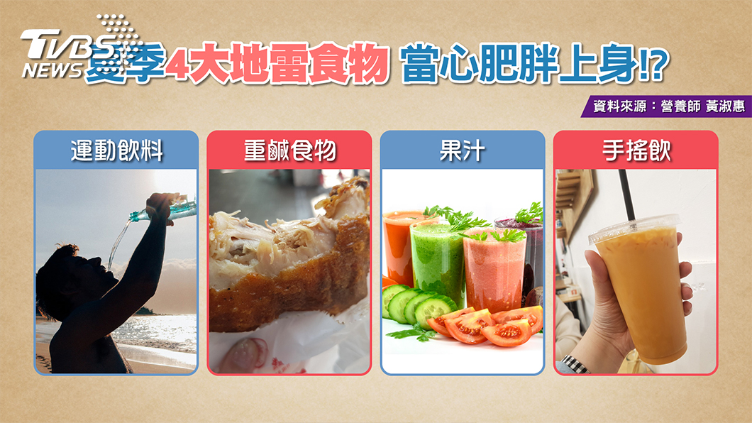 夏季代謝症候群 補水竟越補越肥?吃對食材有效揮別『夏季肥』 !