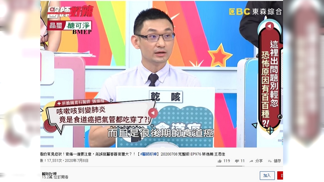 (圖/翻攝自醫師好辣 youtube頻道)