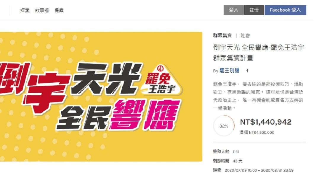 (圖/翻攝自嘖嘖募資群募平台)