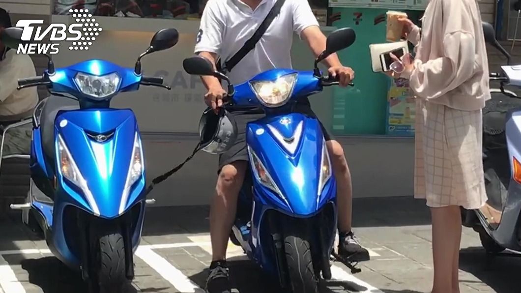 澎湖租車業者機車被旅客掃光。(圖/TVBS)