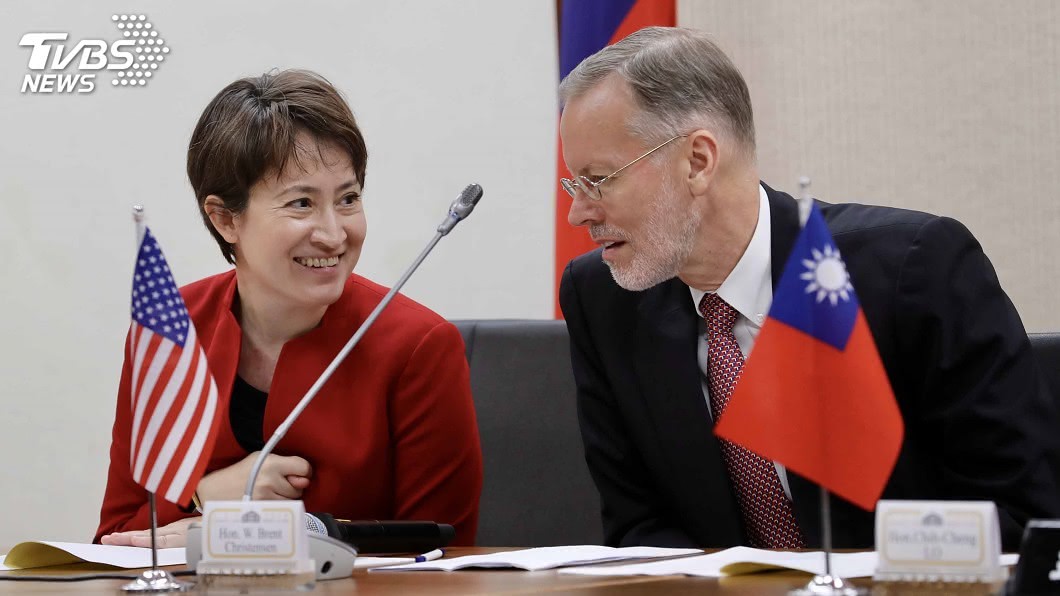 赴美前與酈英傑同台 蕭美琴:對美關係只許成功
