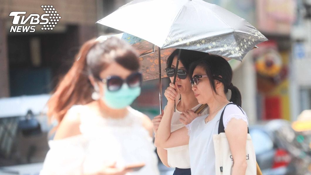 天氣炎熱高溫上看38度 午後留意局部大雷雨