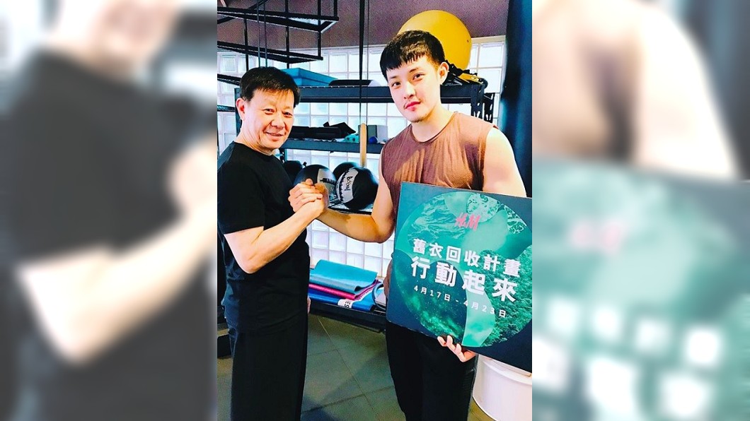 寇世勳和兒子寇家瑞合照。(圖/翻攝自寇家瑞IG)