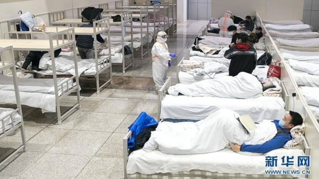 香港疫情失控 亞博館改建港版「方艙醫院」