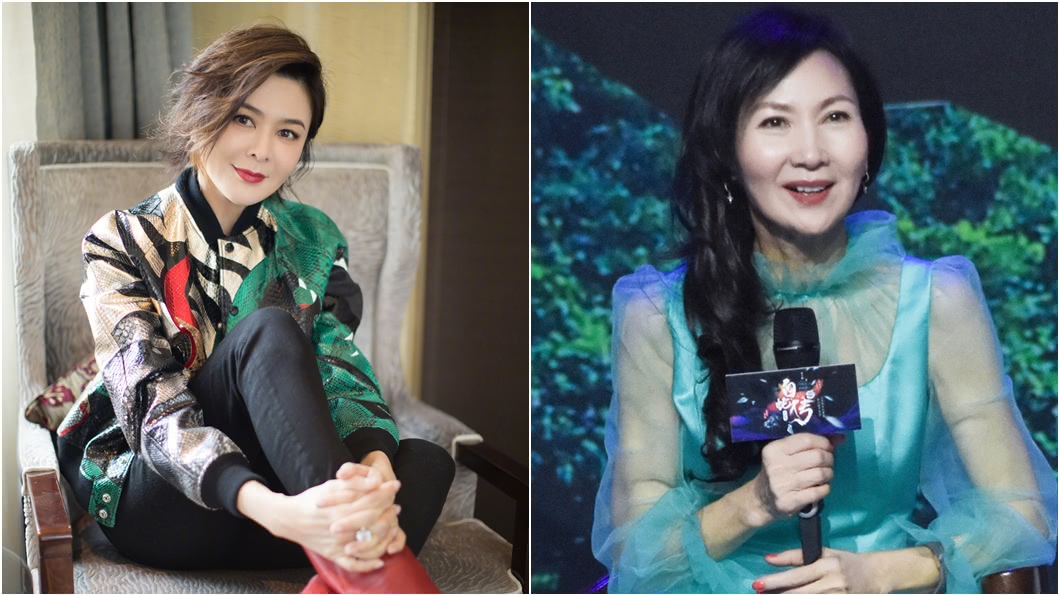 港星關之琳(左)曾介入港星陳美琪(右)婚姻。(圖/翻攝自關之琳微博、陳美琪微博)