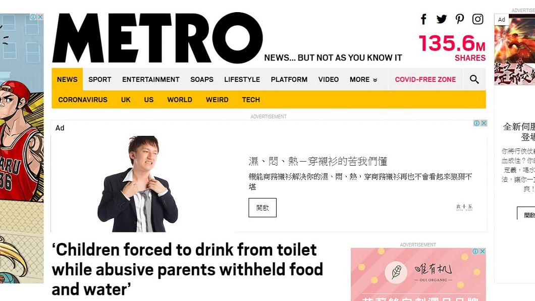 這對狠心的夫妻目前已經遭到警方逮捕。(圖/翻攝自都會報)