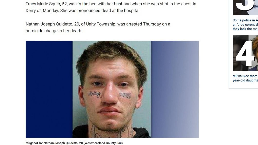 事後警方逮捕到開槍男子,他聲稱是要找仇家尋仇卻找錯對象。(圖/翻攝自福斯新聞)