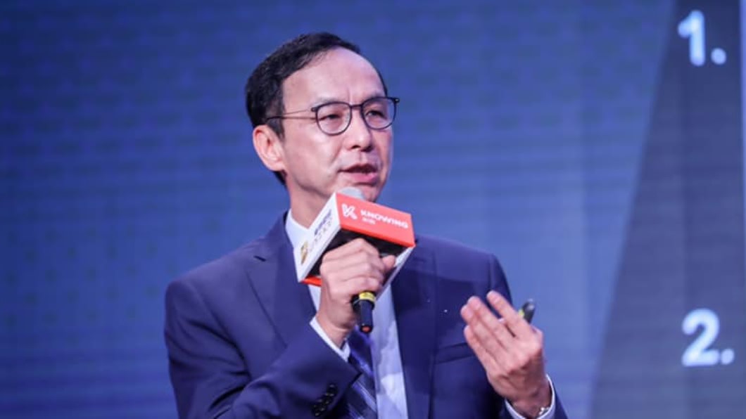 若韓國瑜復出，將是朱立倫最大對手。（圖／翻攝自朱立倫臉書）