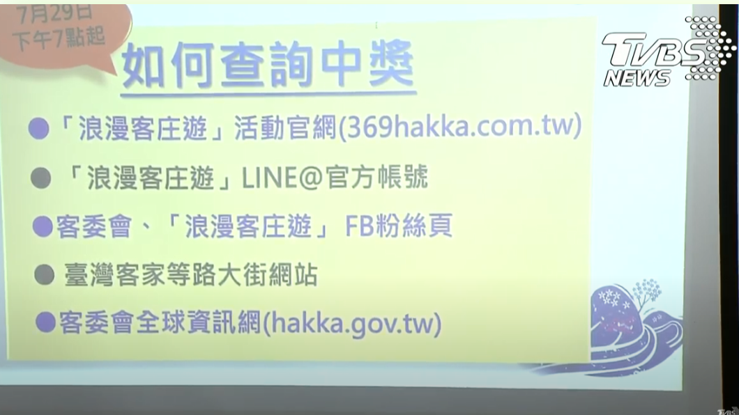 民眾可於下午7時起自行查詢是否中獎。(圖/TVBS)