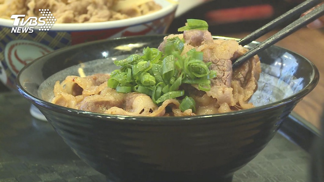 吉野家招牌料理牛丼。(圖/TVBS資料畫面)