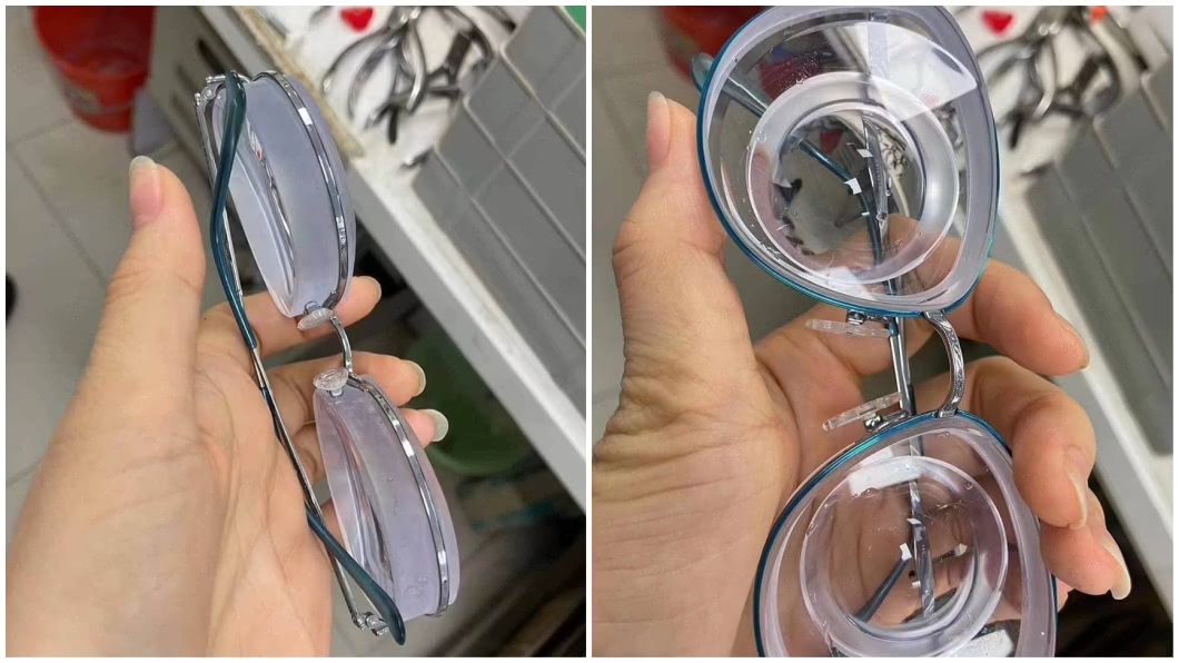 2800度近視眼鏡 超厚鏡片網驚呆:可防彈了吧?