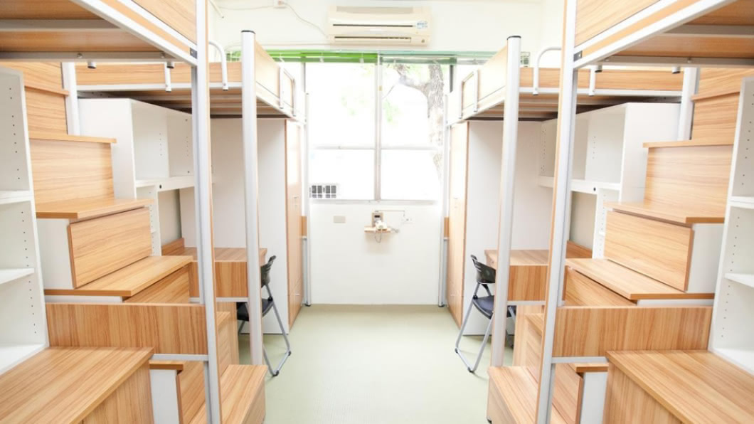 國立中興大學新宿舍被讚為「文青好宅」。(圖/翻攝自國立中興大學學生事務處)