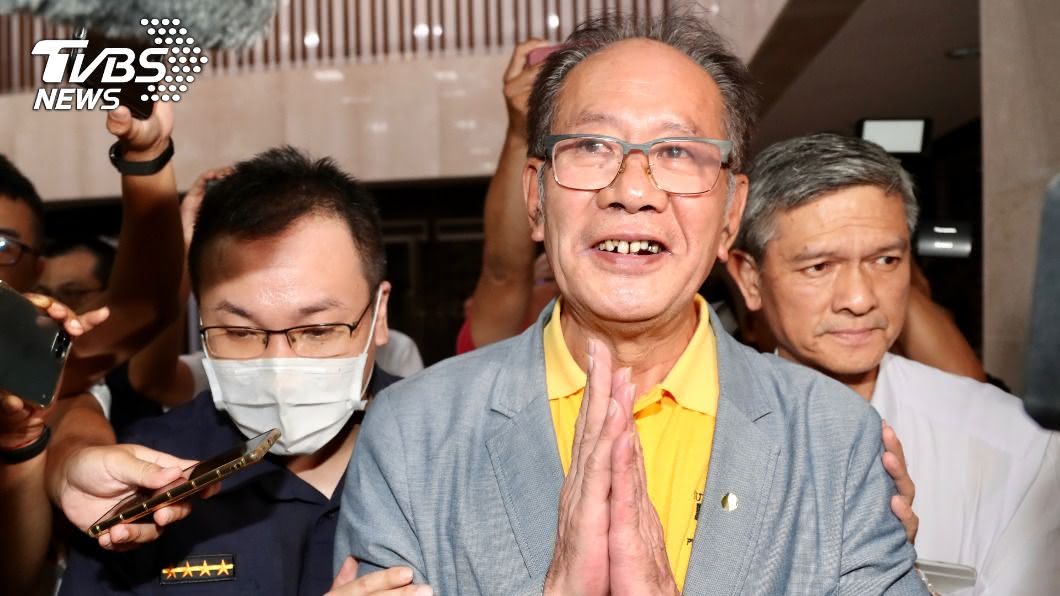 北院審理立委涉收賄案 陳超明:關了3個月身心折磨