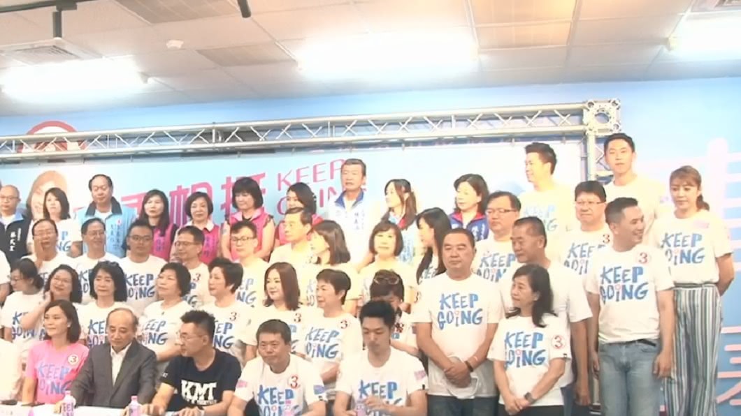 國民黨今找來30多名立委深入高雄市38個行政區和基層互動,為李眉蓁催票。(圖/翻攝自李眉蓁臉書)