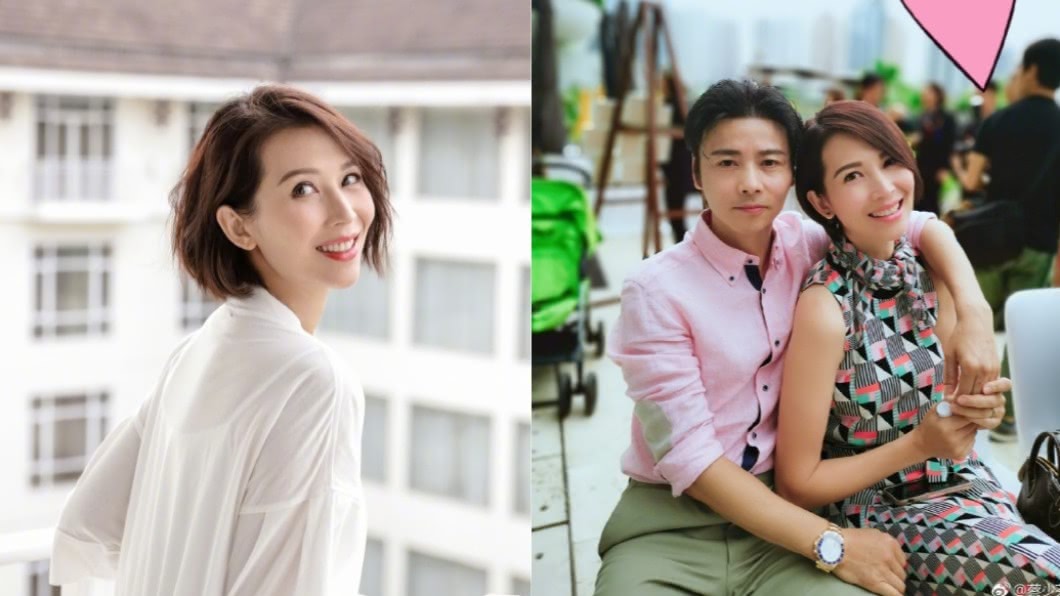 蔡少芬和張晉新婚僅4個月就確診罹「僵直性脊椎炎」。（圖／翻攝自蔡少芬微博）
