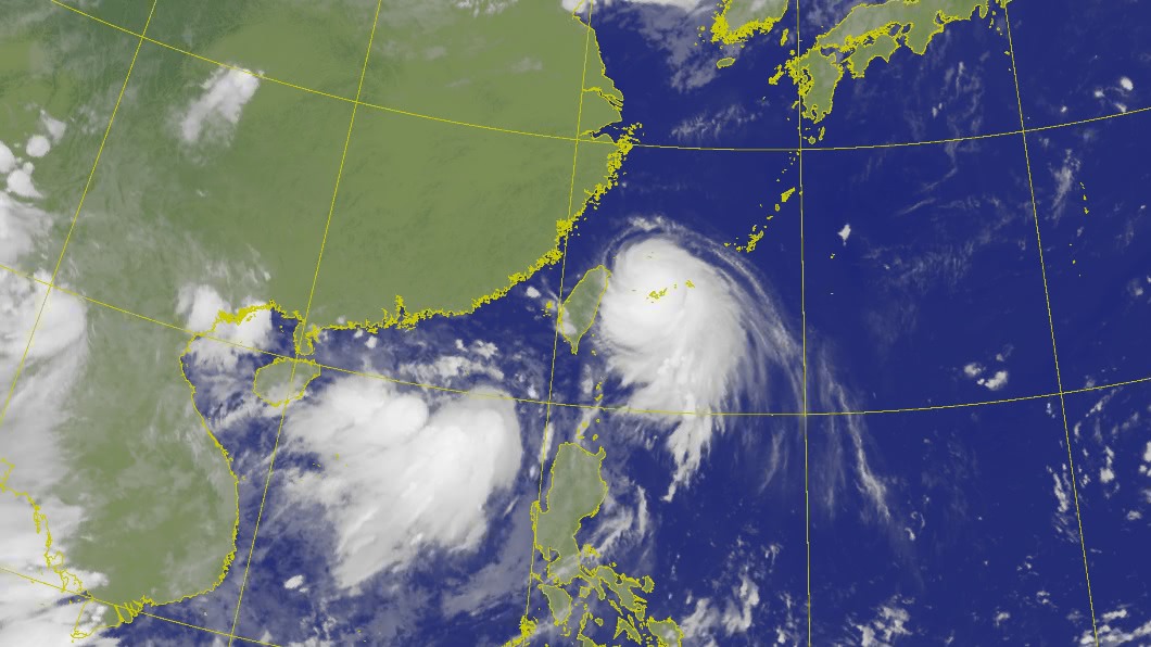 哈格比今風雨最劇恐發陸警 北北基11縣市防豪大雨