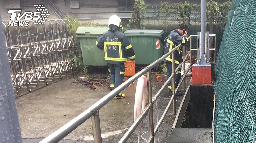 北市抽水站職工殉職 警消正在打撈遺體