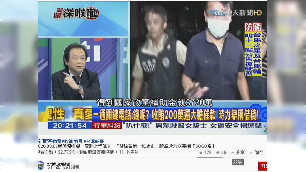 （圖／翻攝自新聞深喉嚨youtube）