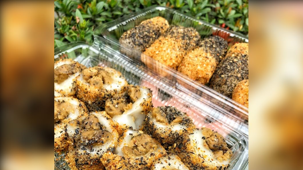 鄭記麻糬為百年歷史老店,主打「雙口味」麻糬。(圖/小白只饗ㄔ美食提供)