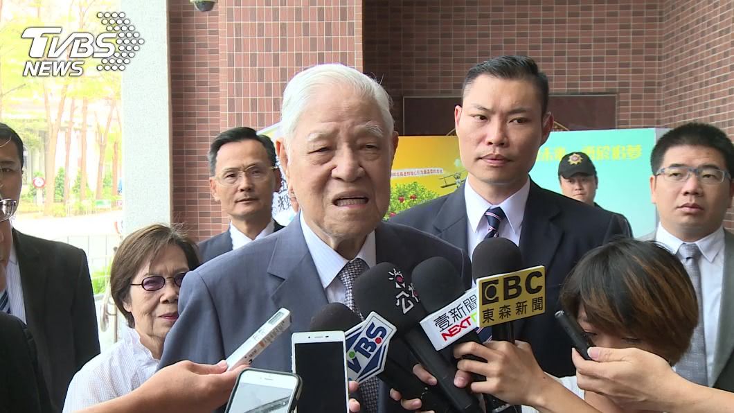 故前總統李登輝。(圖/TVBS)