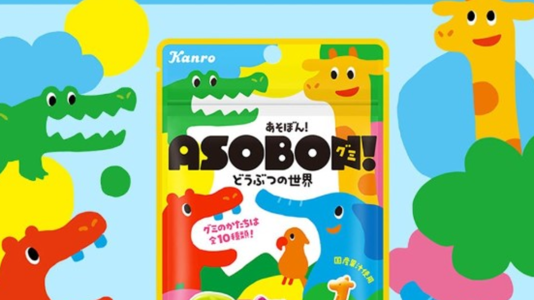 「甘樂ASOBON軟糖」深受台灣人喜愛。（圖／翻攝自Kanro甘樂的旅行日記FB）