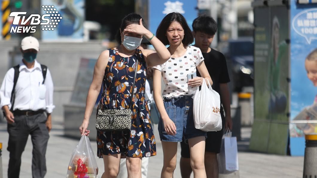 全台各地高溫炎熱 慎防午後雷陣雨