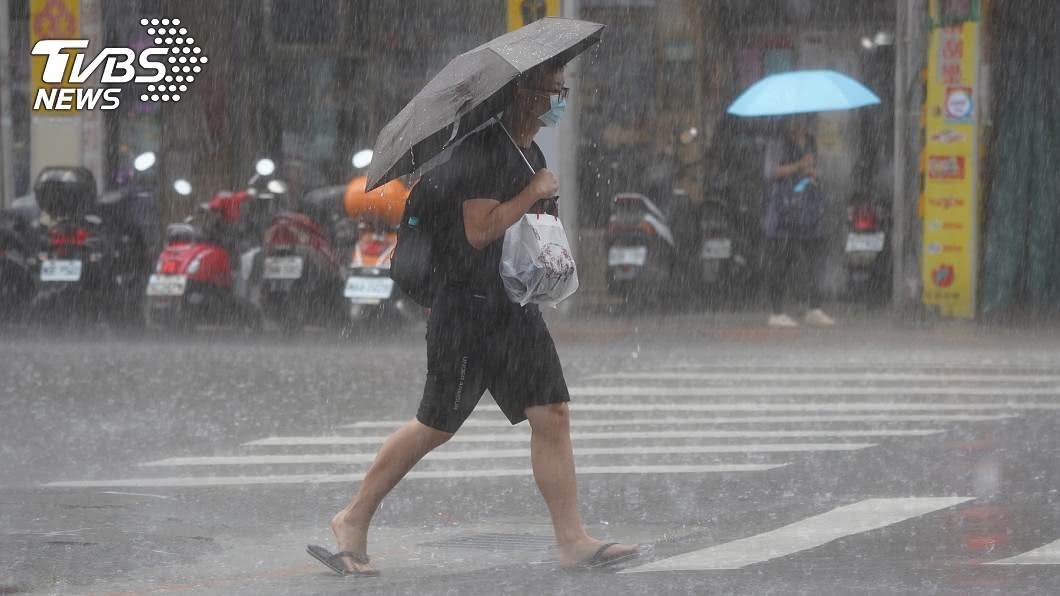西南風增強 中南部8縣市豪雨及大雨特報