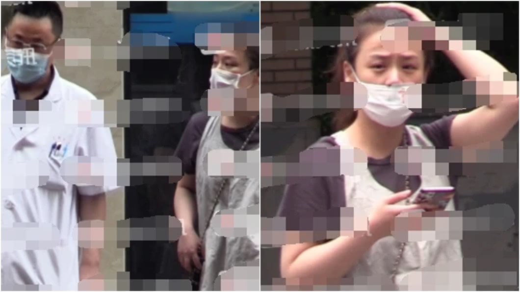 馬思純被媒體直擊現身精神醫院。（圖／翻攝自微博）