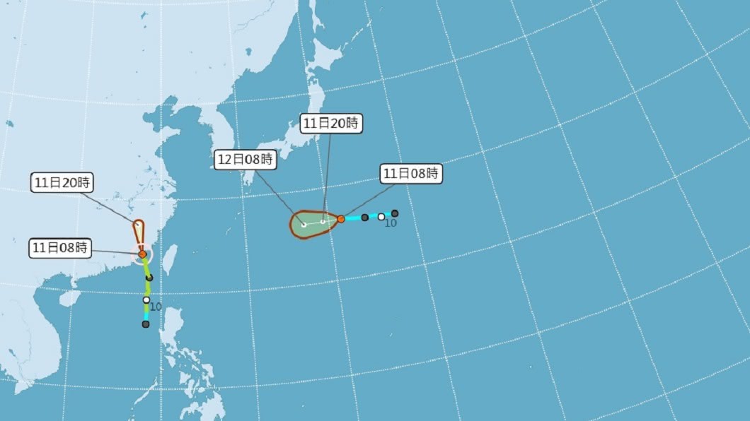 澎湖脫離米克拉暴風圈 金門颱風警報估午後解除