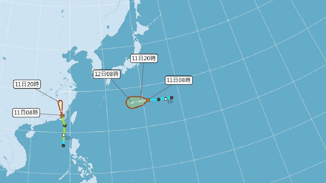 颱風米克拉遠離 金門及台灣海峽北部警報解除