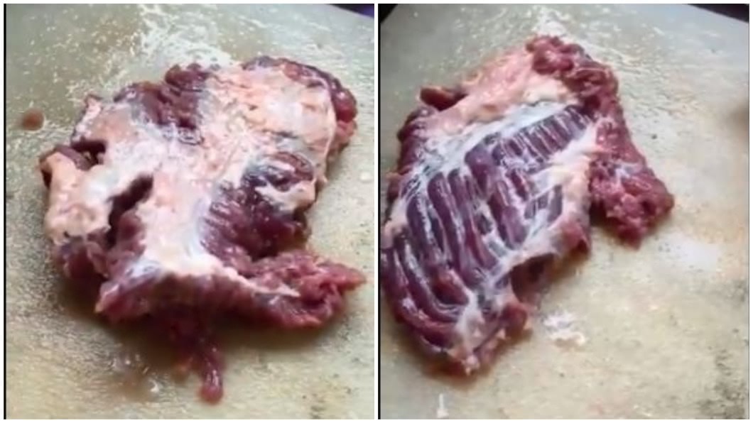 生牛肉砧板詭異「跳動」16秒　母嚇到拒煮飯：誰敢吃