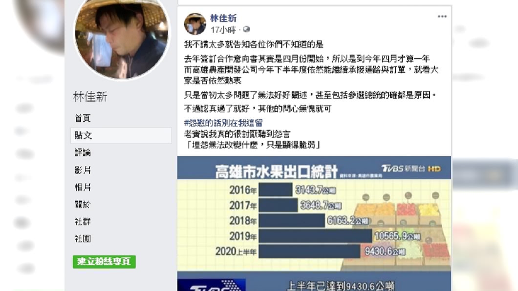 (圖/翻攝自林佳新臉書)