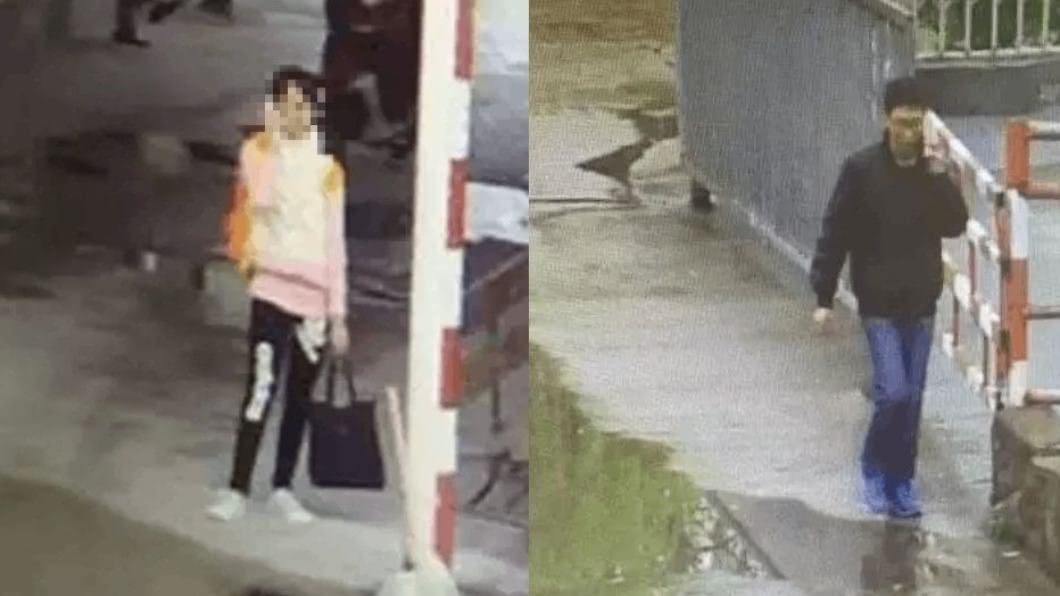 兩人約公車站碰面。(圖/翻攝自網易新聞)