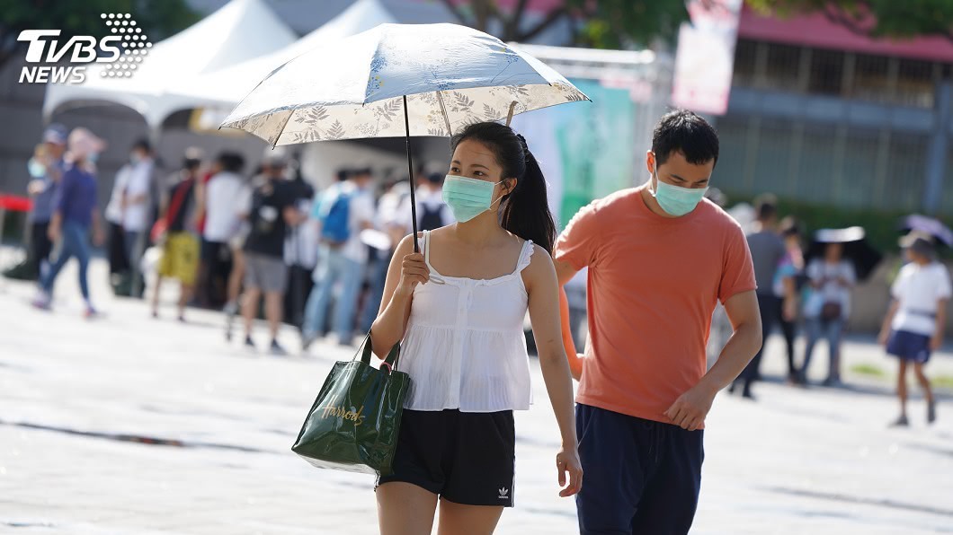 天氣炎熱高溫 注意午後至晚間雷陣雨