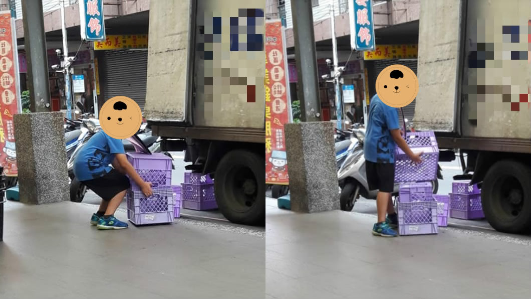 暑假不貪玩!懂事兒陪爸送貨 他目擊大讚:我都慚愧了