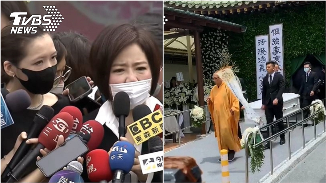 藝人于美人(左圖右)透露Makiyo(左圖左)將陪同羅家家屬前往桃園。(圖/TVBS)