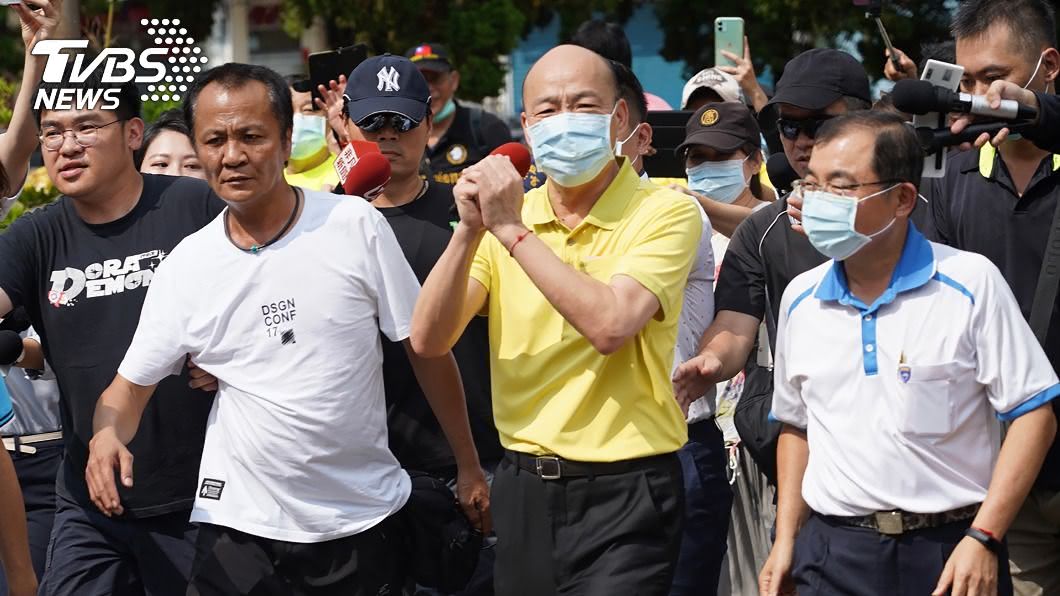 支持者高喊想念!被問下一步 韓國瑜:繼續大力往前走