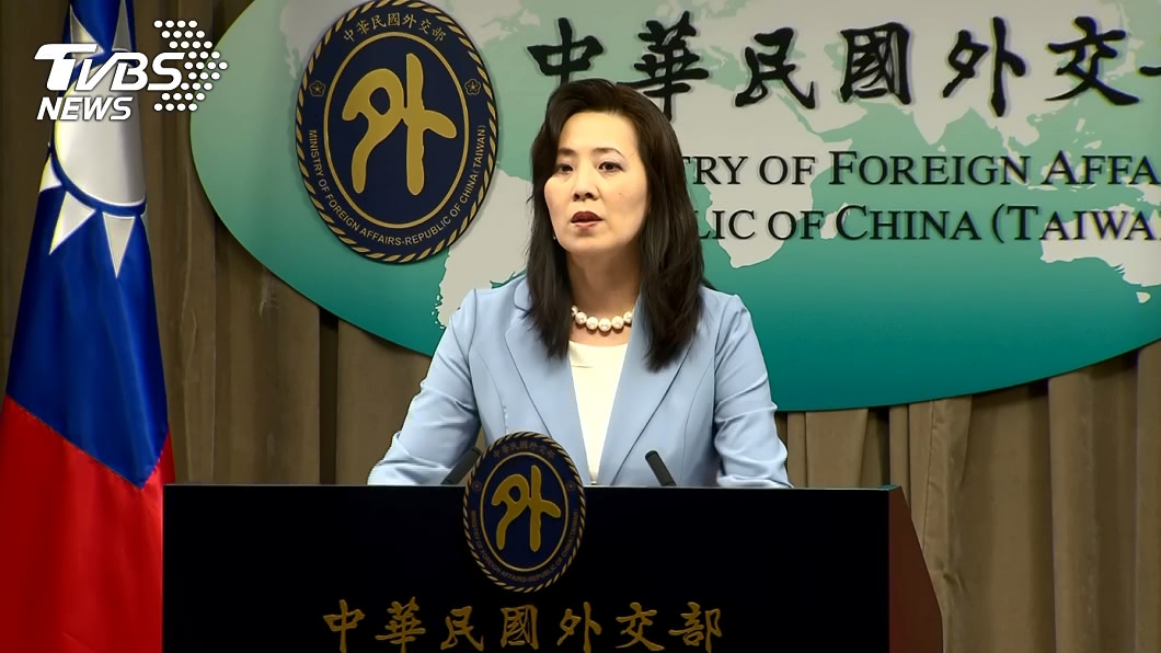 外交部發言人歐江安。(圖/TVBS)
