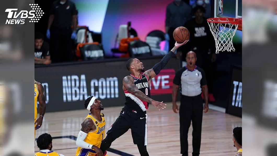 里拉德攻下34分 NBA拓荒者擊退湖人
