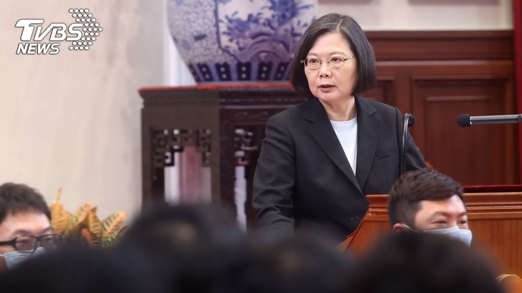 蔡英文力挺陳時中:台灣不可能隱匿疫情