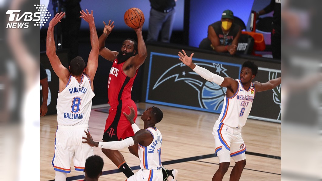NBA火箭大打團體戰 季後賽2比0領先雷霆
