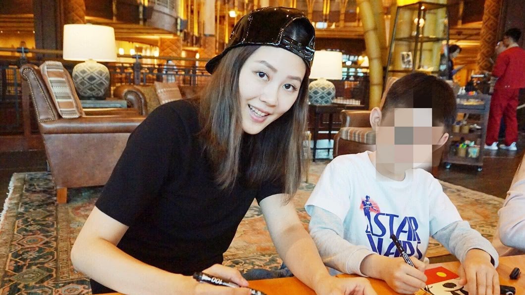 嚴立婷8歲兒也想當藝人。(圖/翻攝自嚴立婷Willson&Tina臉書)