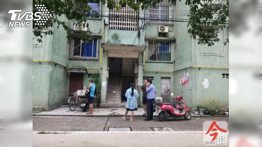 同棟住戶都嚇傻了。(圖/翻攝自南國今報)
