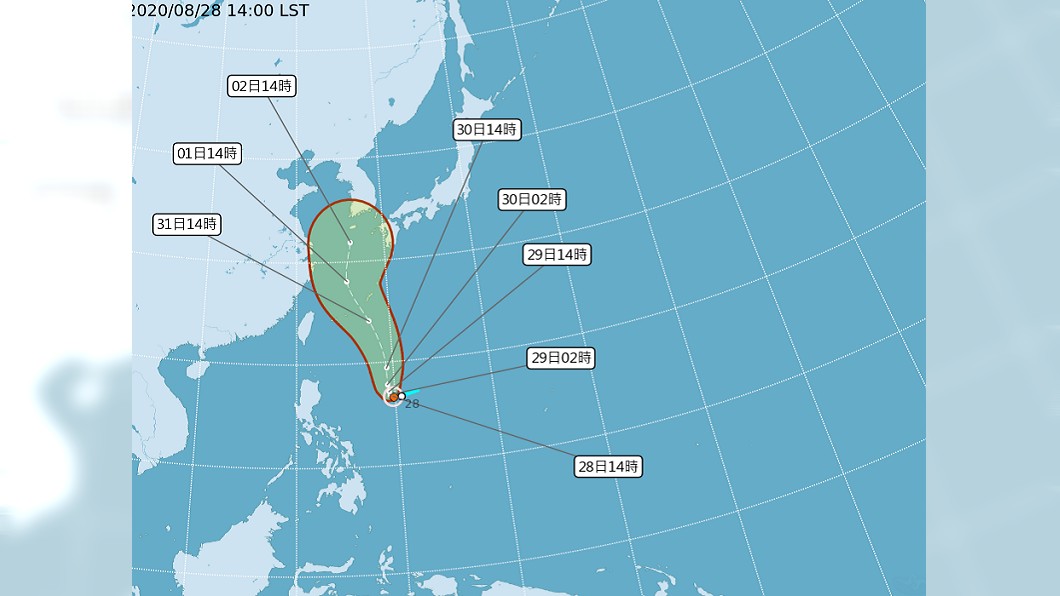 「梅莎」颱風生成!恐持續增胖成中颱 週日起影響北台灣