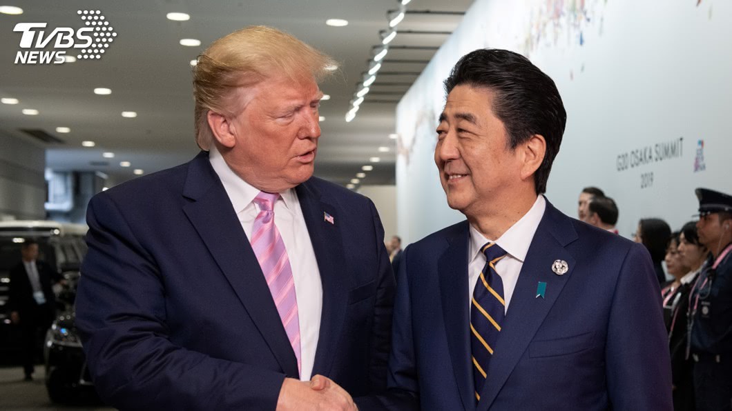 與安倍熱線30分鐘 川普讚他「史上最棒日相」