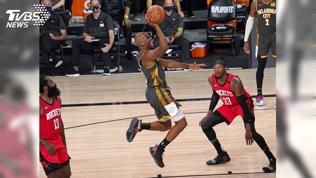 保羅決勝節關鍵2罰 NBA雷霆季後賽追平火箭